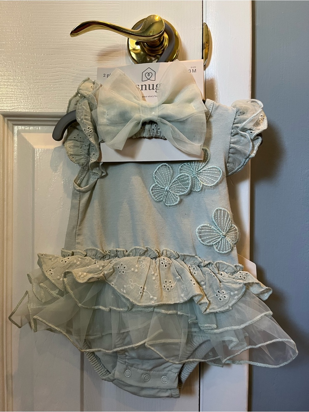 Snug baby girl outfit